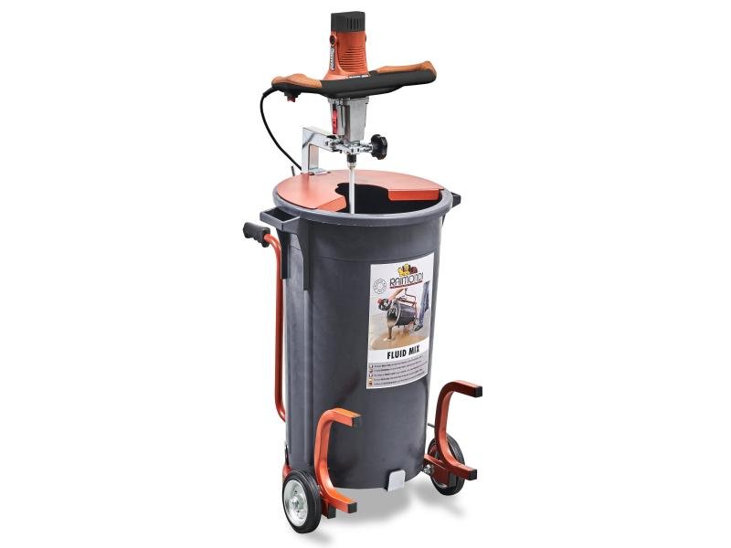 Fluid Mix cubo 75 l. dos ruedas
