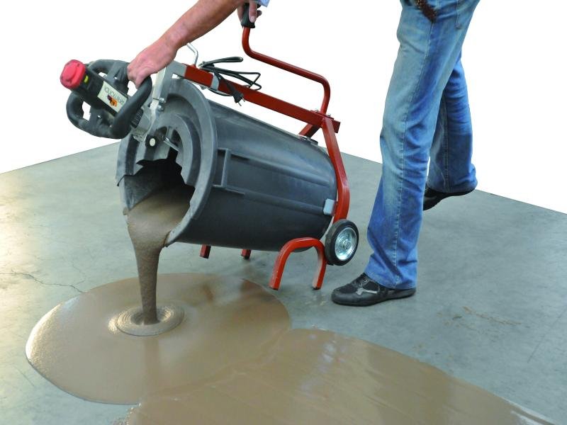 Fluid Mix cubo 75 l. dos ruedas
