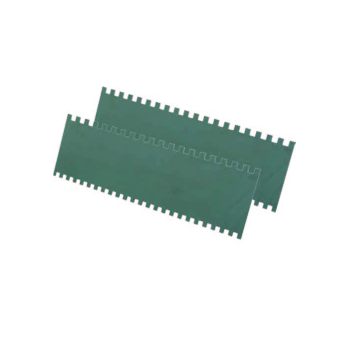 Pareja de llanas  con dientes 8X8 - 10X10 MM (Colombo)